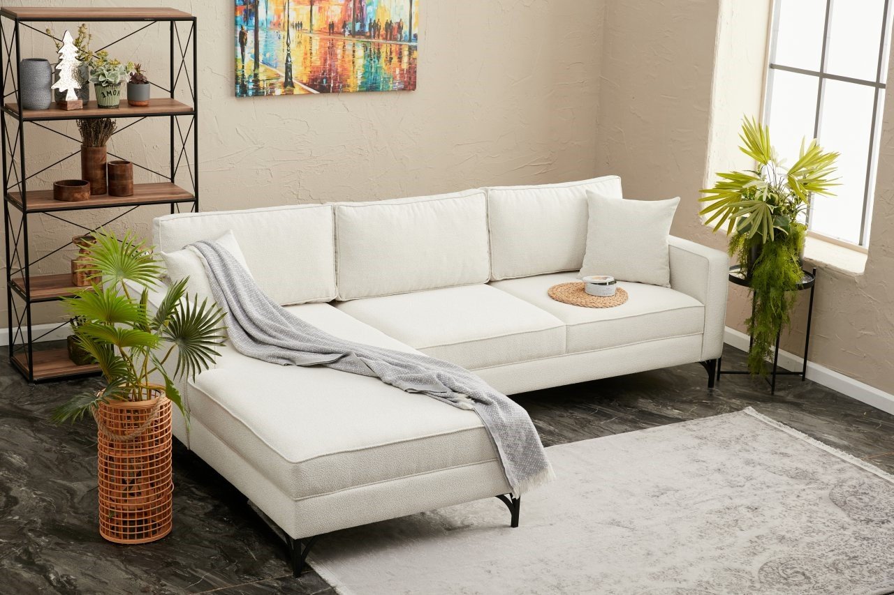 Berlin – Cream
Black L Shape Corner Sofa | Designer Sectional for Living Room