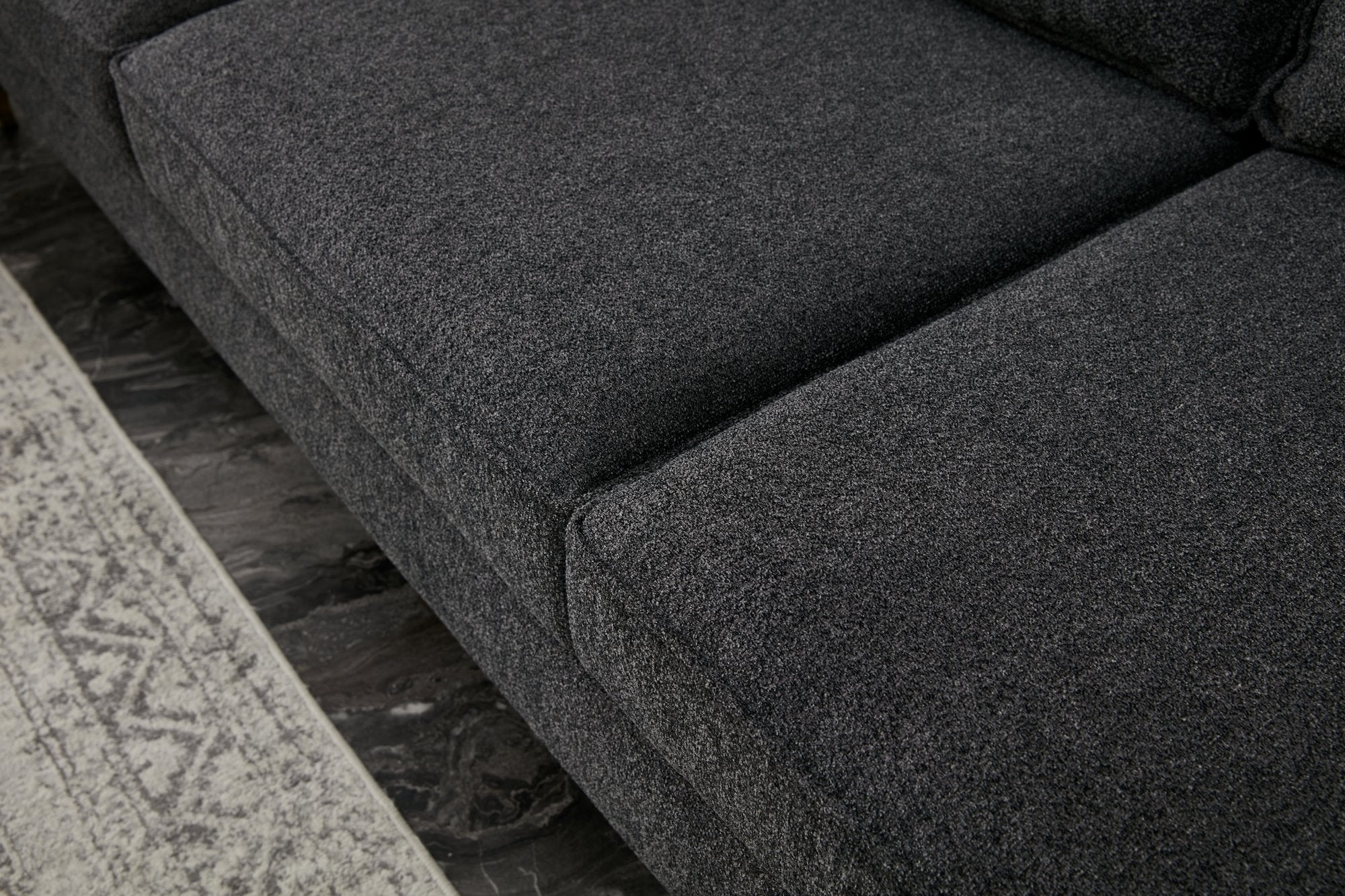Berlin – Anthracite
Black L Shape Corner Sofa | Designer Sectional for Living Room