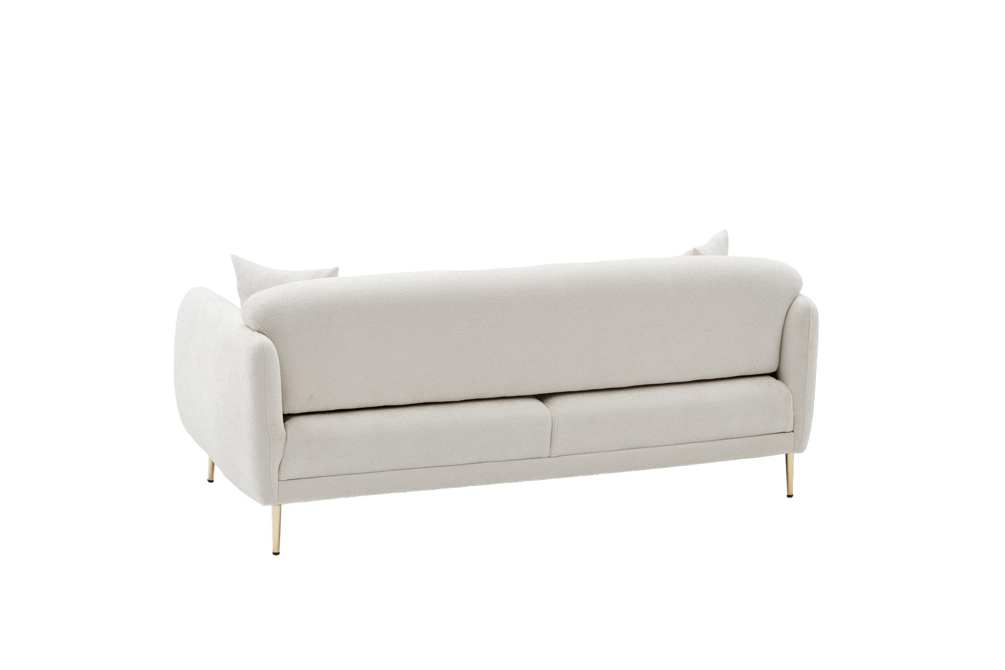 Simena - Cream 3-Seater Sofa Bed | Large Pull-Out Couch for Guests
gold