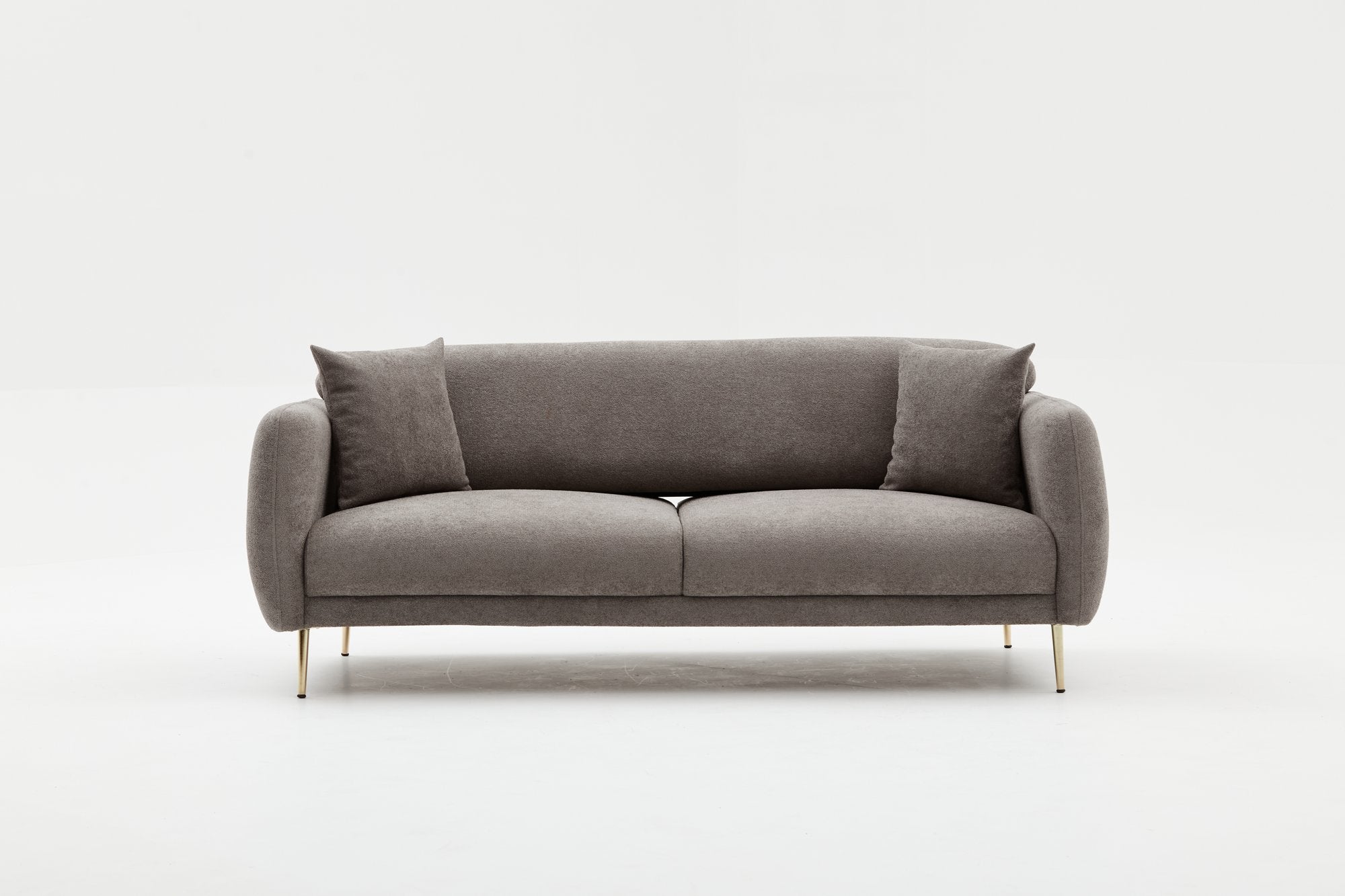 Simena - Grey 3-Seater Sofa Bed | Large Pull-Out Couch for Guests
gold