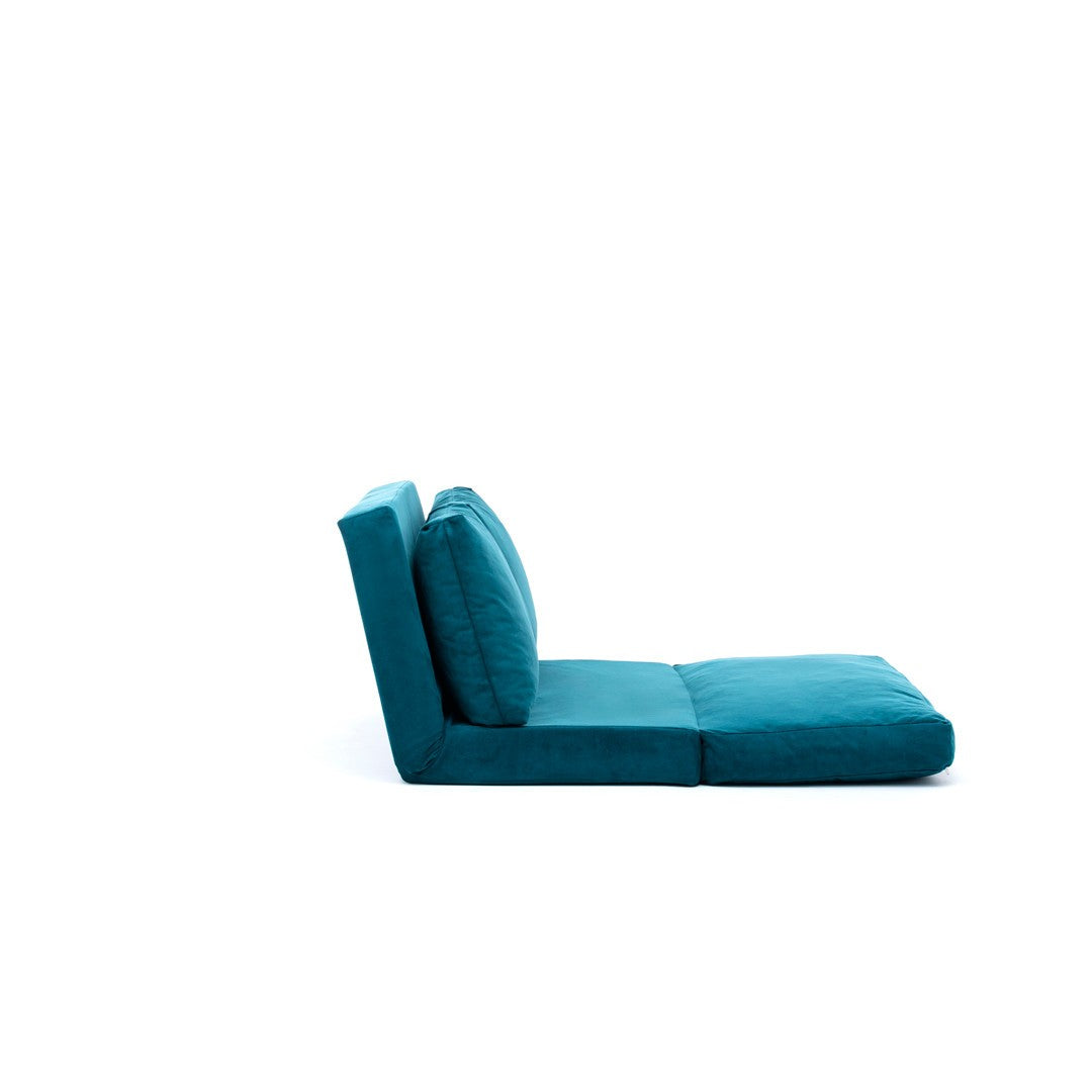 Taida Petrol green Two-Seater Sofa Bed
