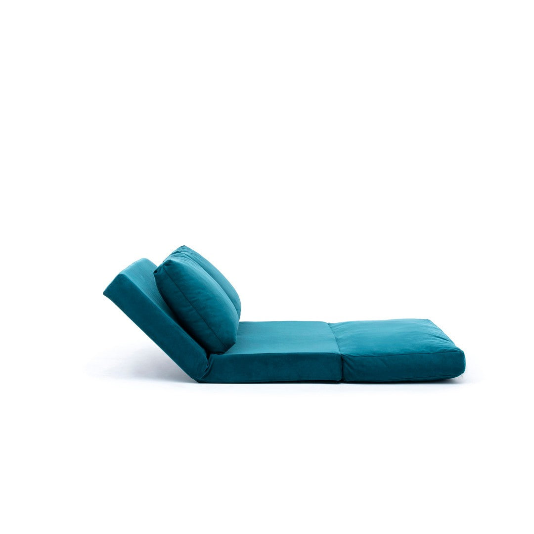 Taida Petrol green Two-Seater Sofa Bed