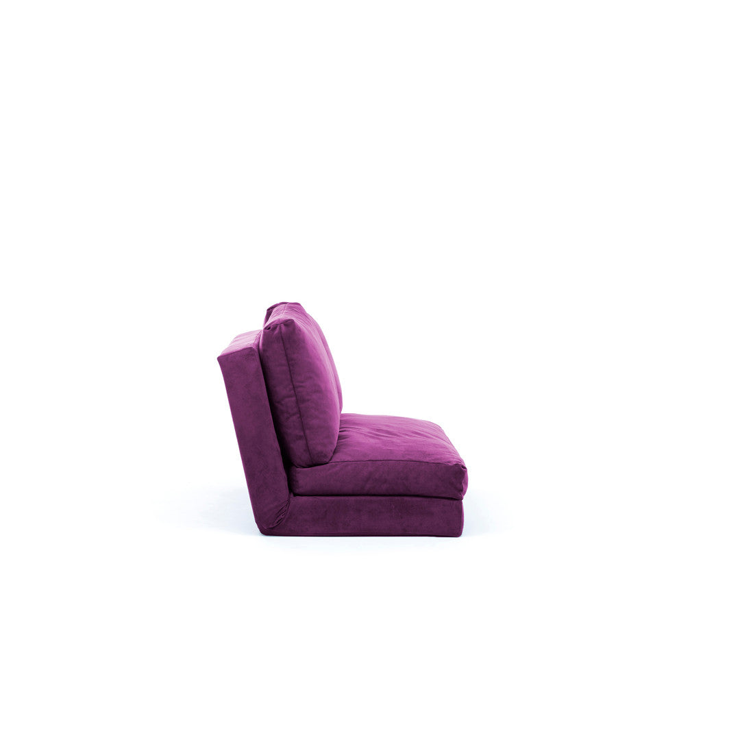 Taida Purple Two-Seater Sofa Bed