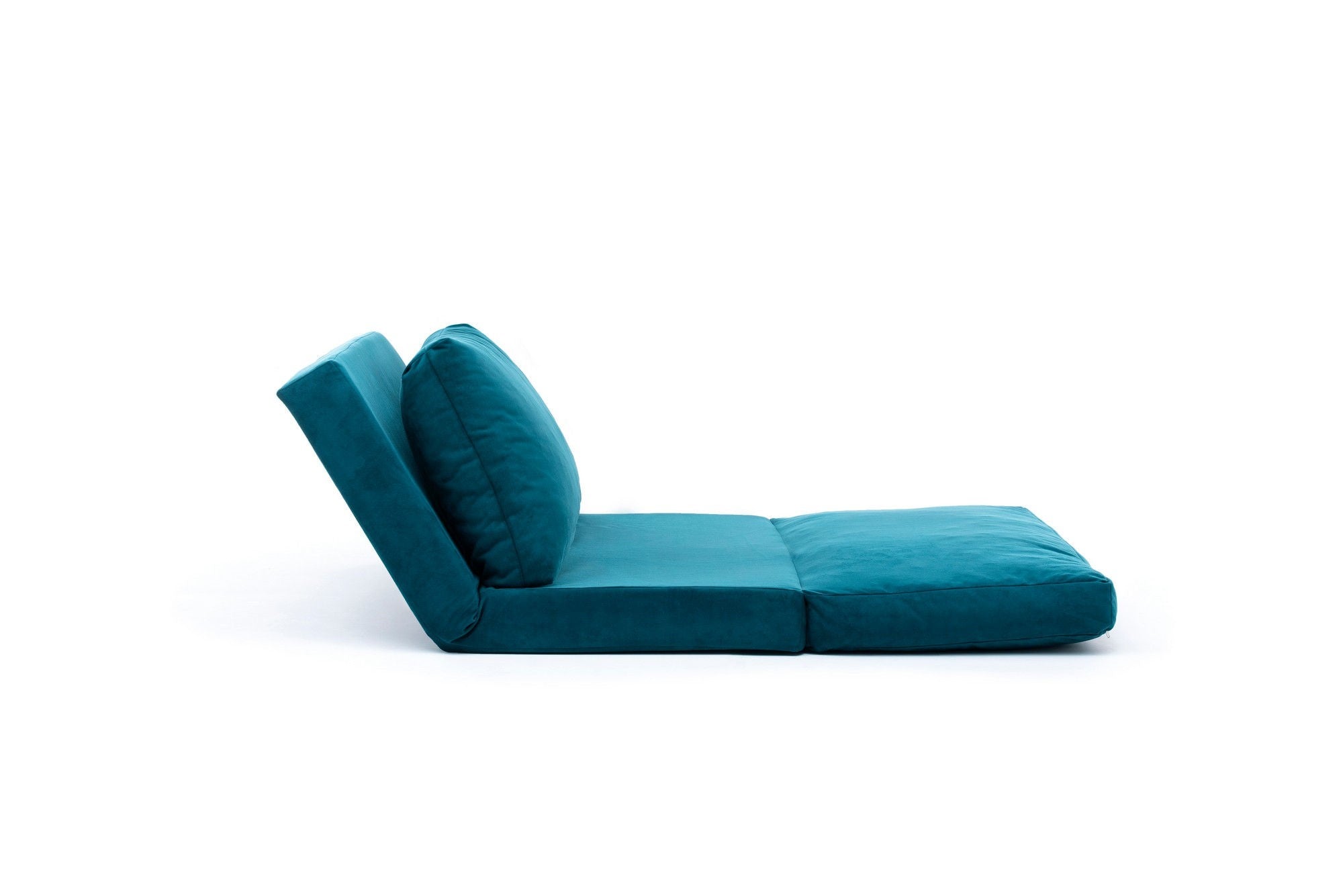 Taida 1 Seater Sofa Bed - Green Fabric| Single Sofa Bed for Guests