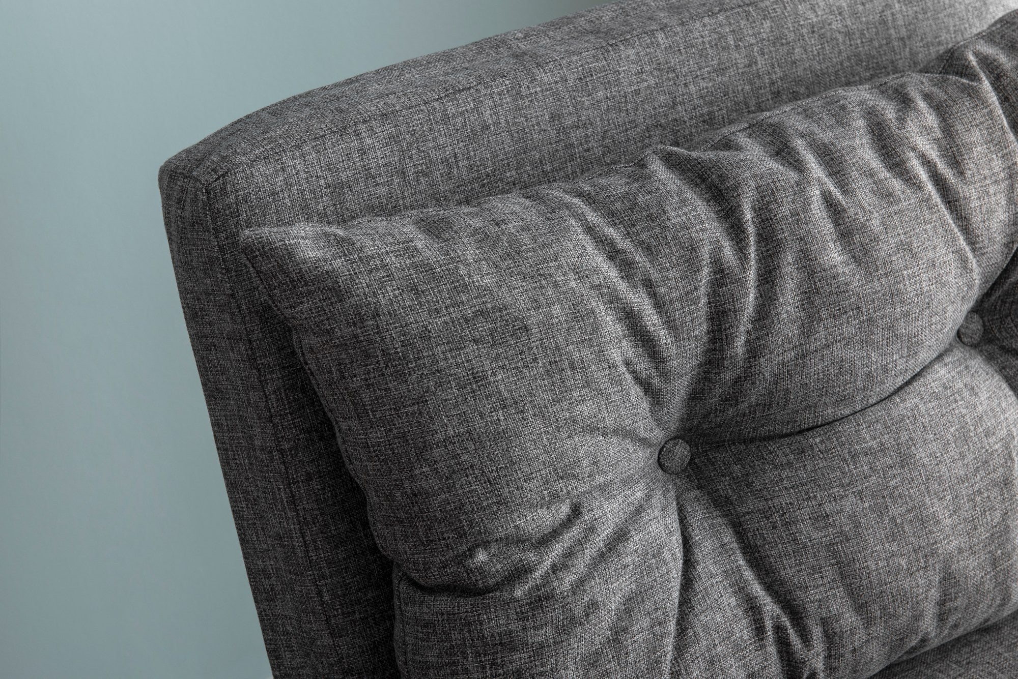 Sando – 1 Seater Sofa Bed - Light grey fabric| Single Sofa Bed for Guests