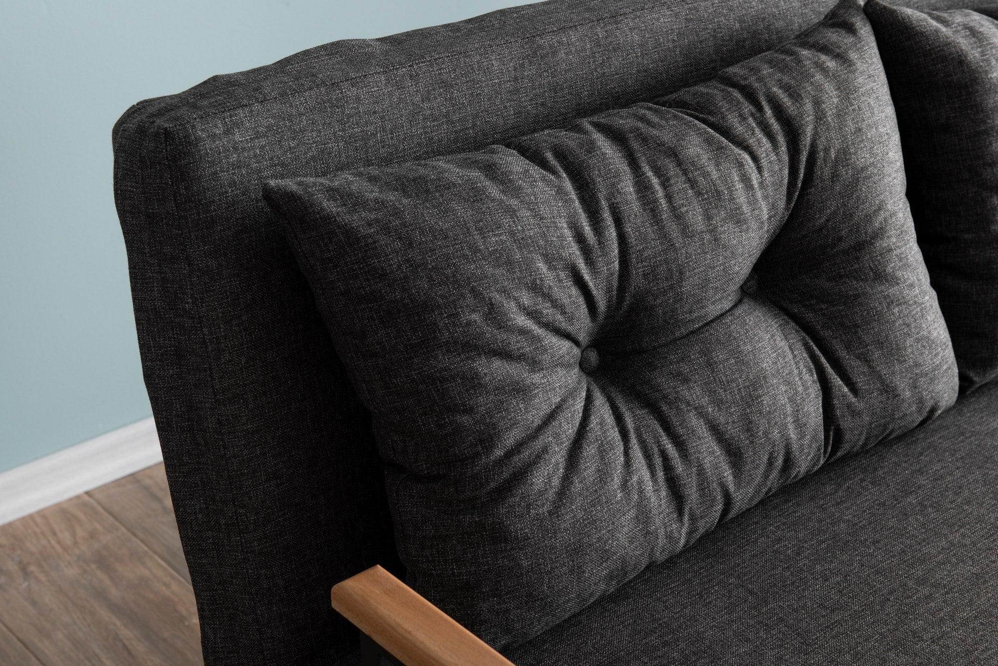 Sando 2-Seater Dark grey Two-Seater Sofa Bed
