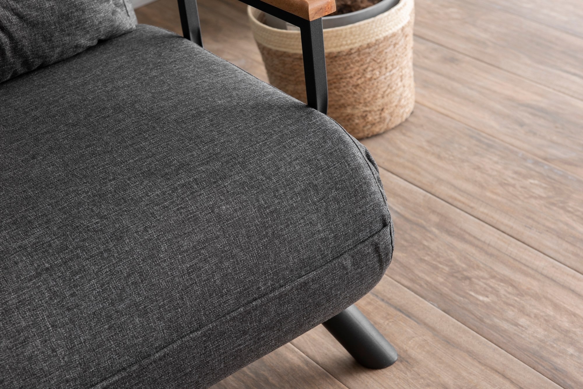 Sando 2-Seater Dark grey Two-Seater Sofa Bed