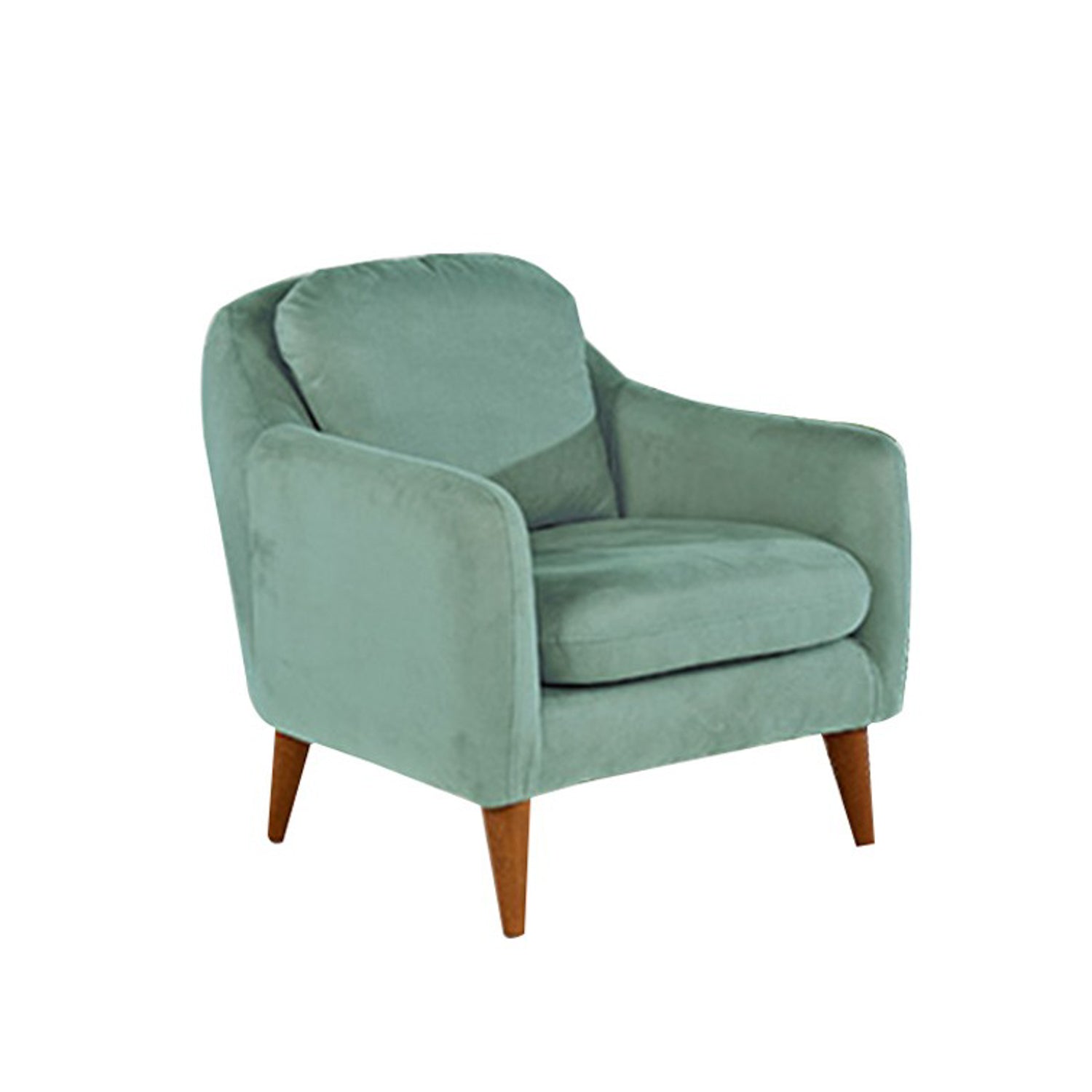 Soli Berjer  | Sea Green Wing Chair – Designer Lounge Armchair