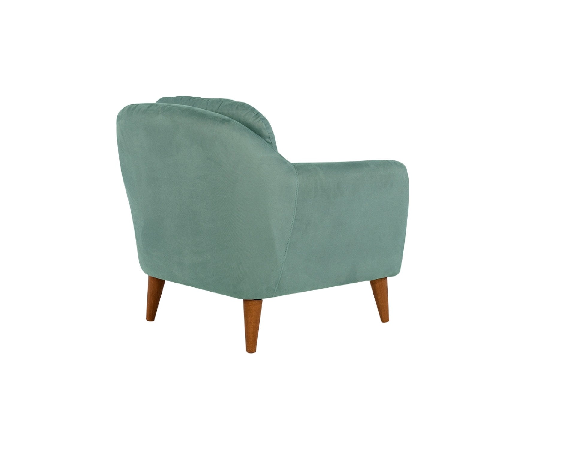 Soli Berjer  | Sea Green Wing Chair – Designer Lounge Armchair