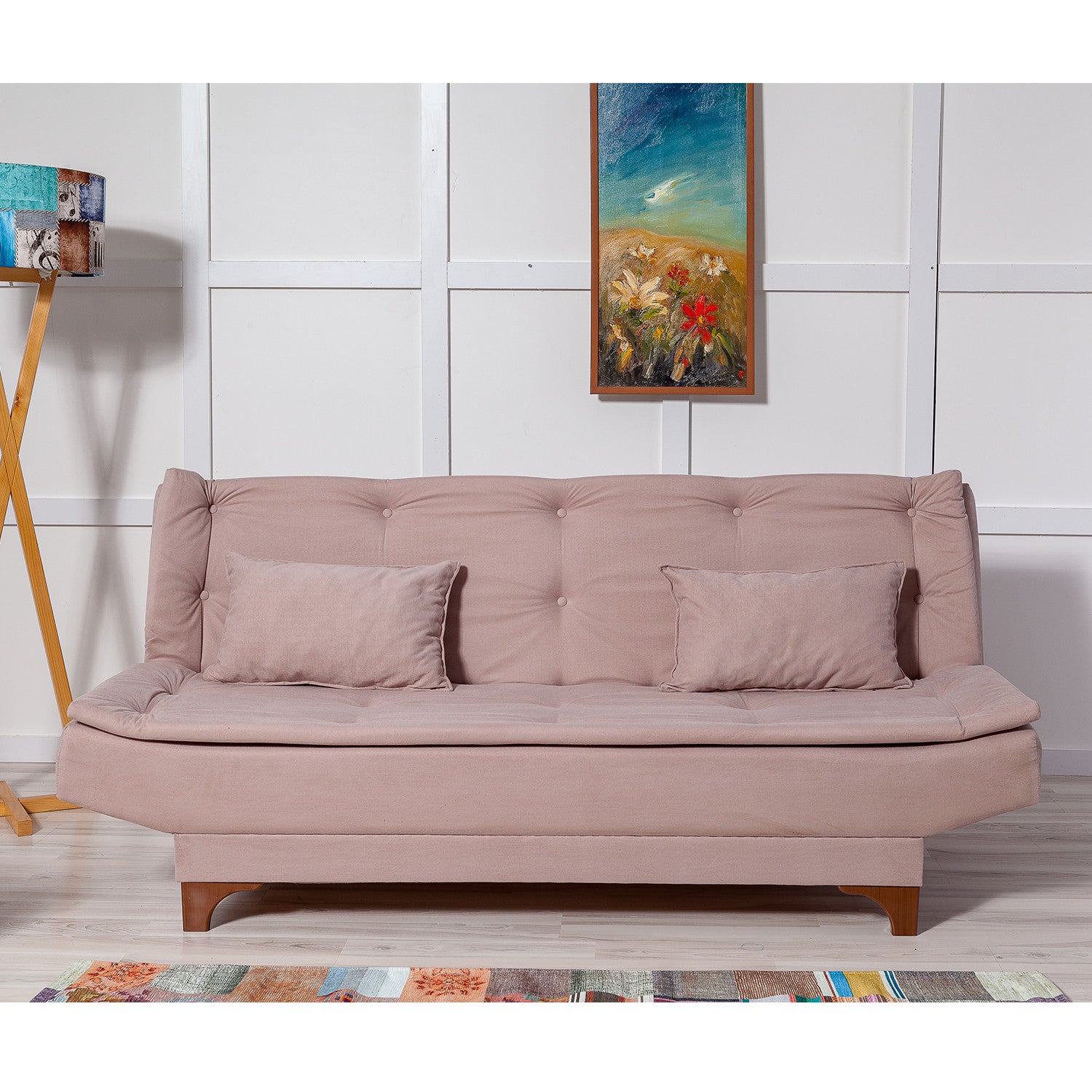 Kelebek - Rock 3-Seater Sofa Bed - | Large Pull-Out Couch for Guests