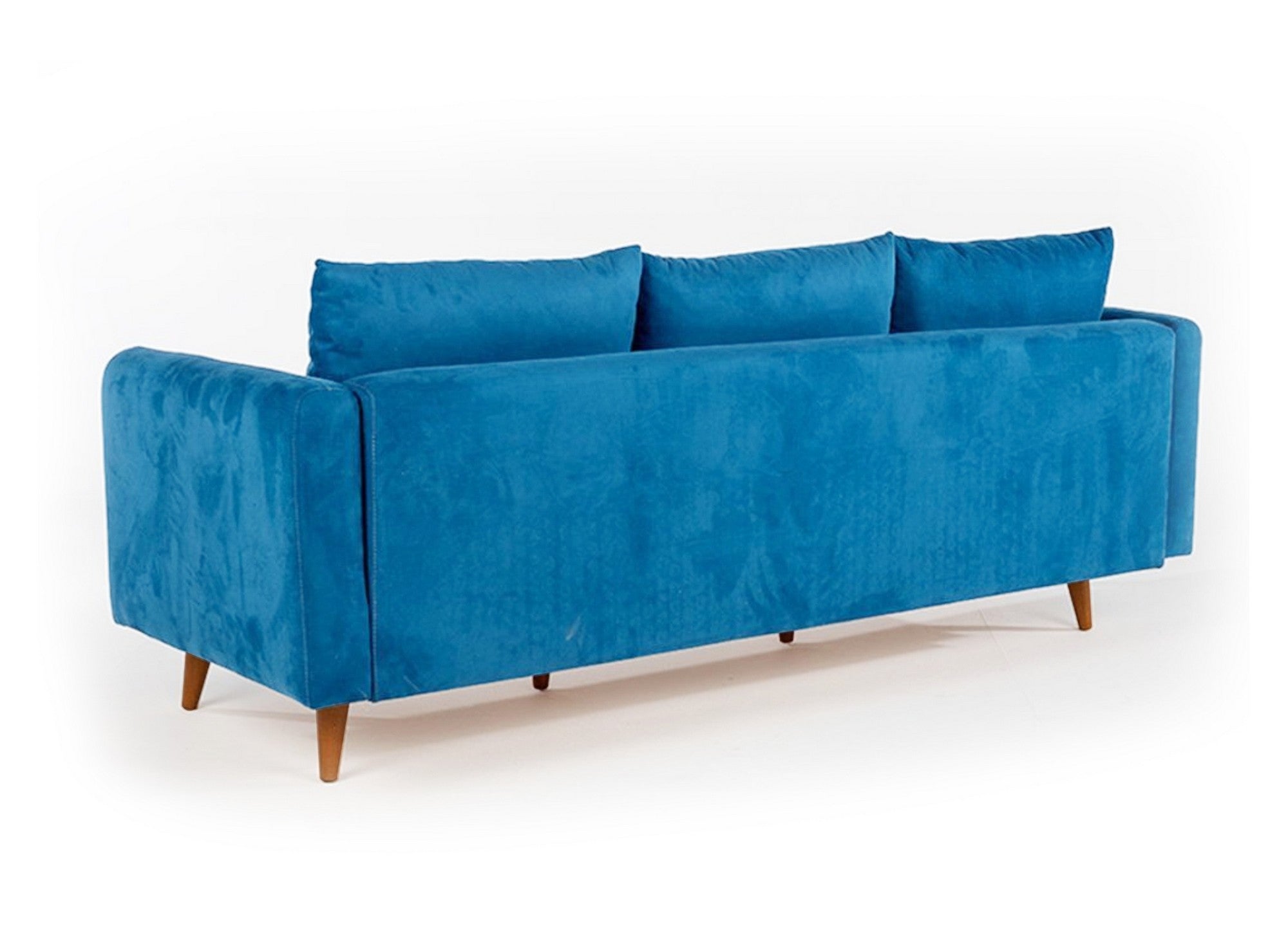Sofia  Blue 3 Seater Sofa | Comfortable Modern for apartment