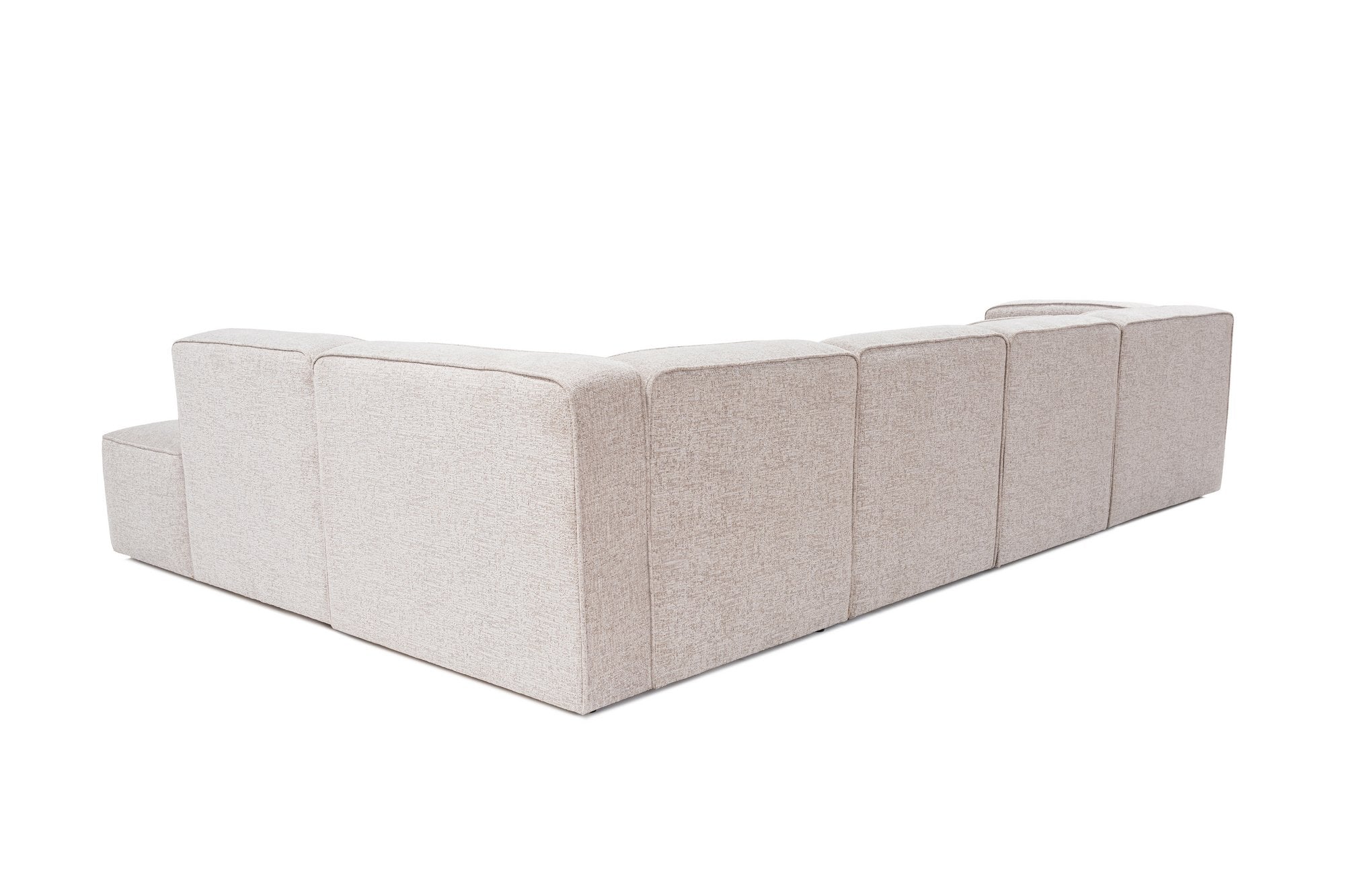 More – Mocha L Shape Corner Sofa | Designer Sectional for Living Room
