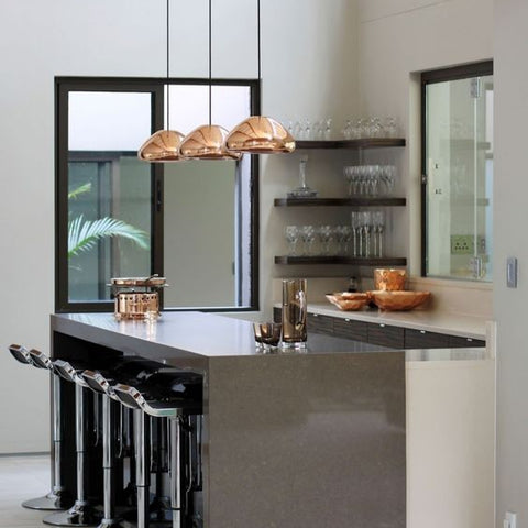 Gulf Pendant Lamp industrial mirror suspension