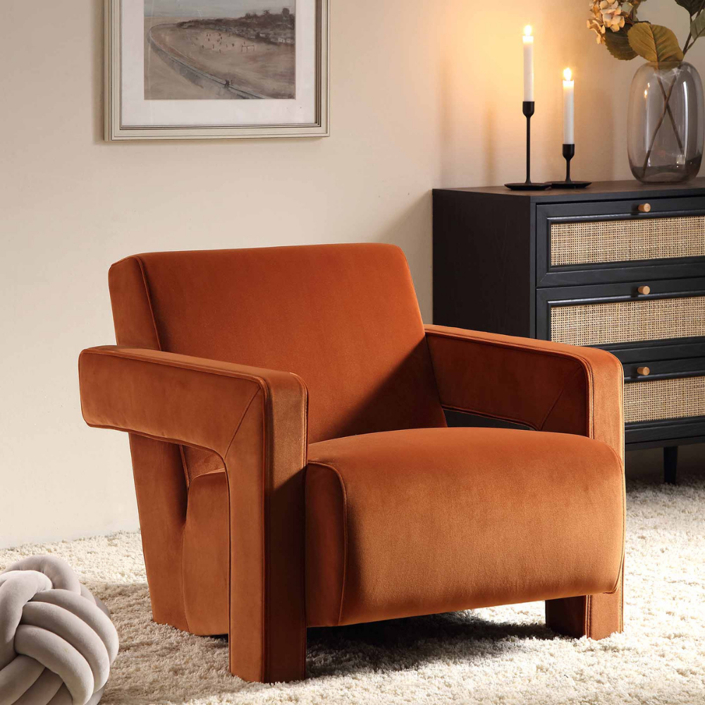 Modern Cushy lounge chair