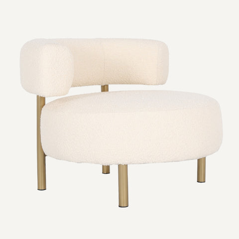 Modern low living room chair Tiddy