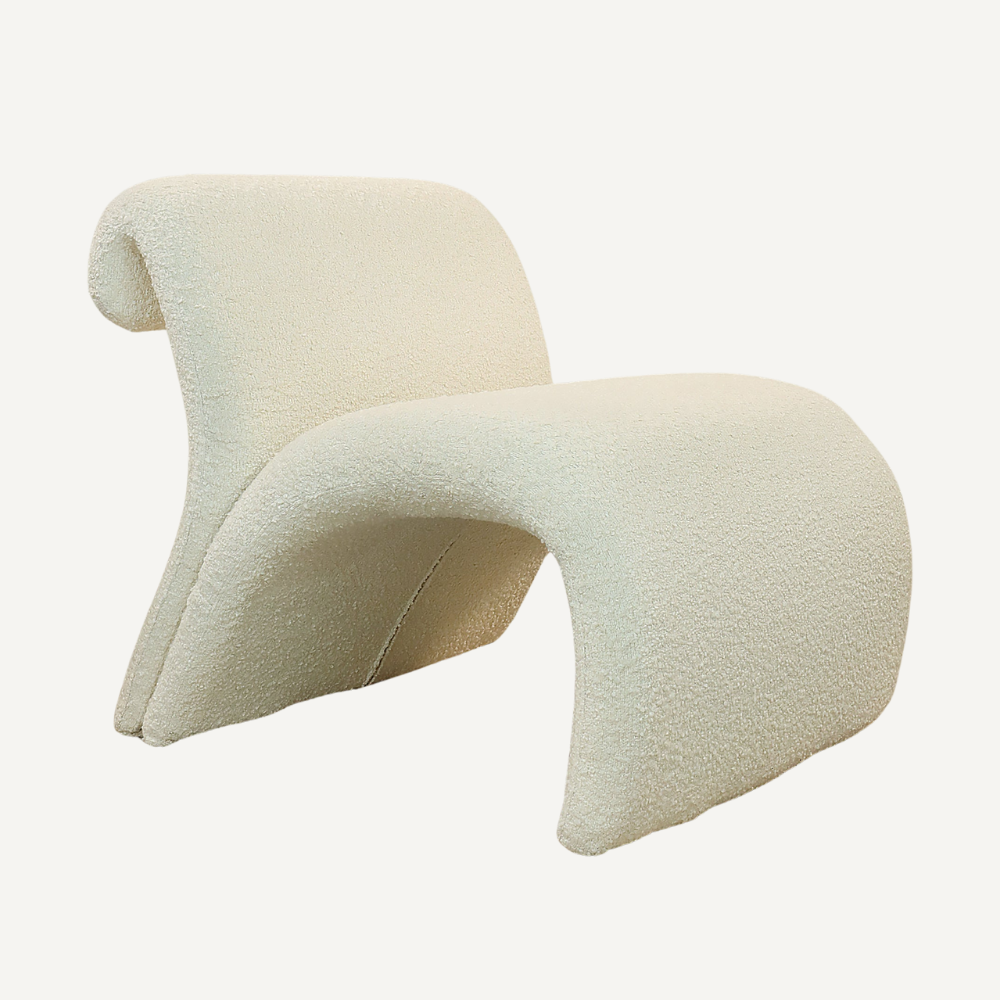 Organic chaise lounge design Curvo