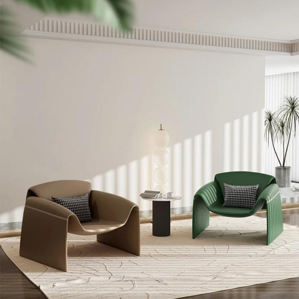 Trendy low lounge chair Blissi