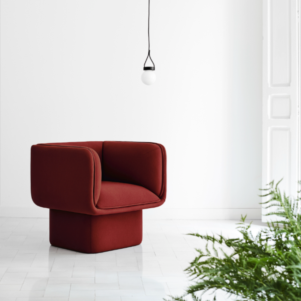 Amanda cubic lounge chair