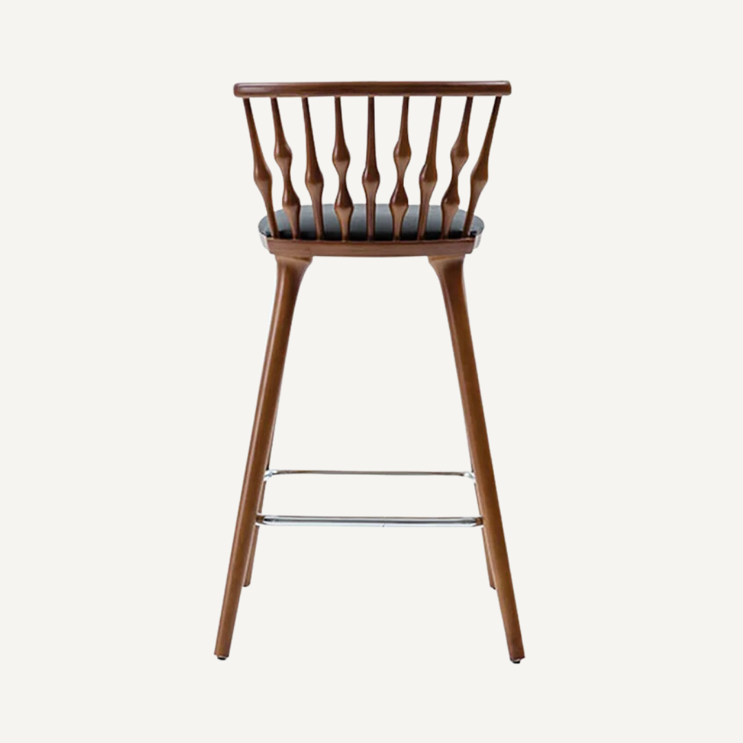 Chaise haute en bois avec dossier Beyond