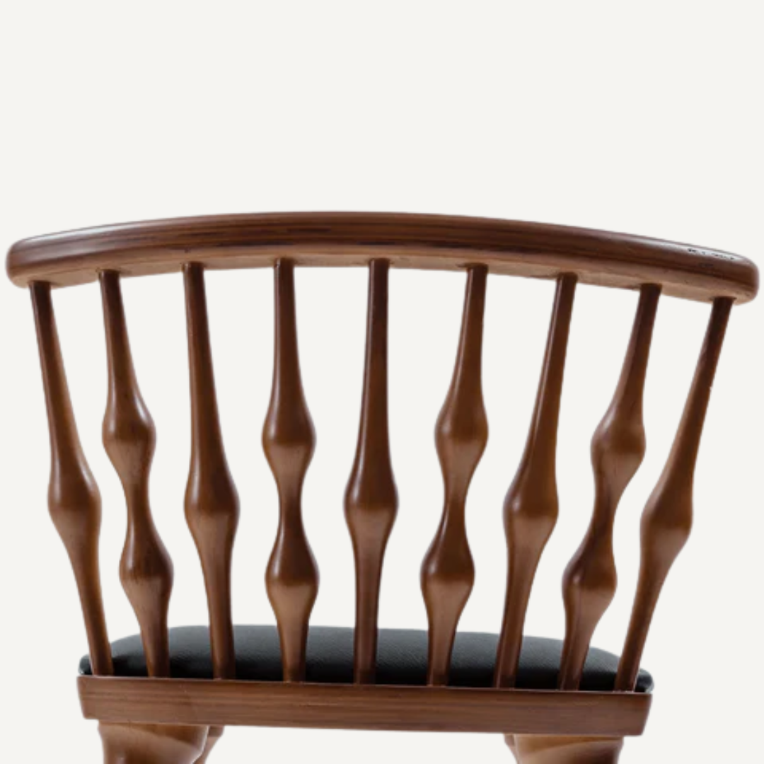 Chaise haute en bois avec dossier Beyond