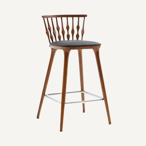 Chaise haute en bois avec dossier Beyond