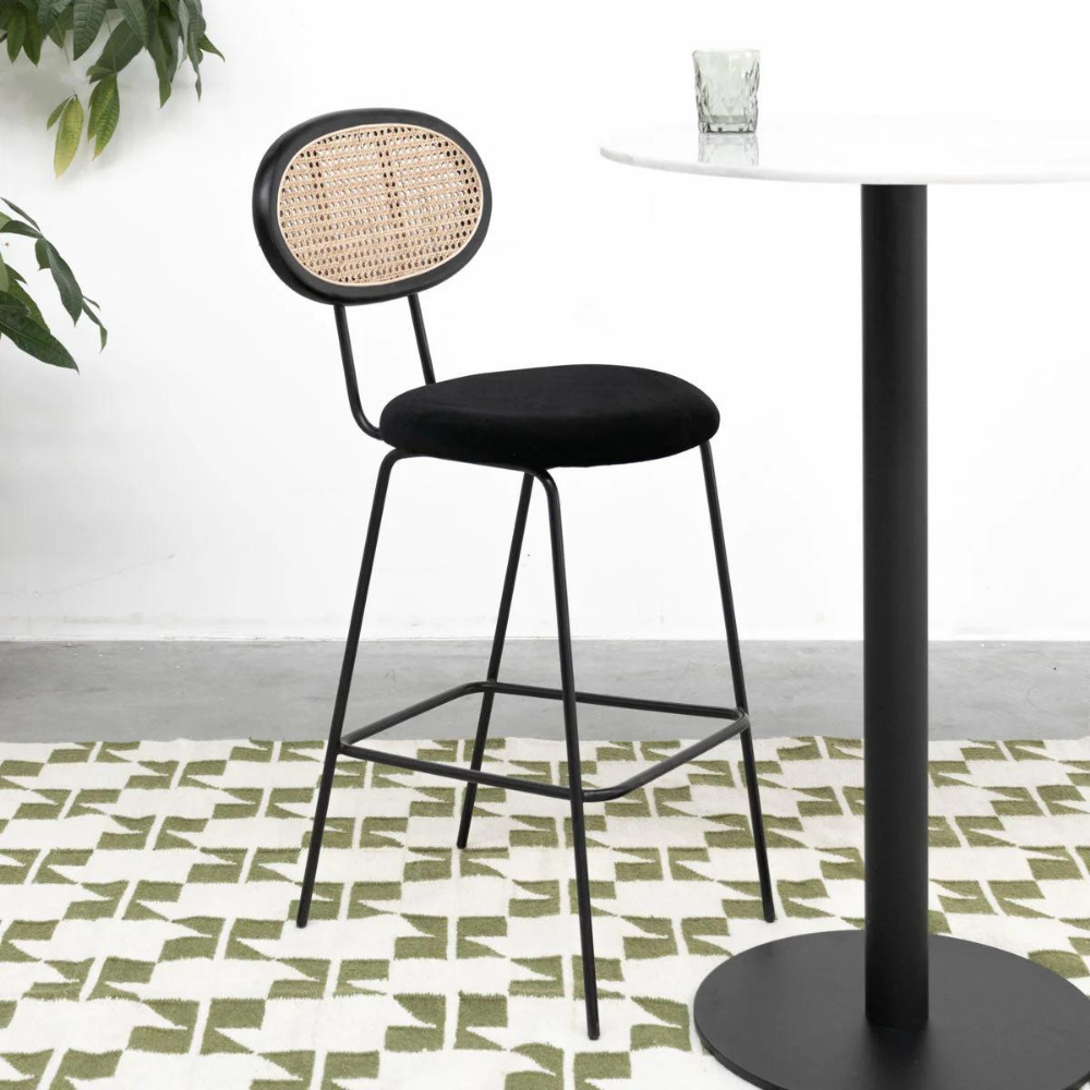 Margaret cane bar stool