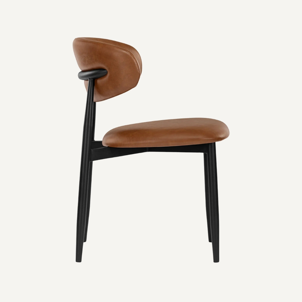 Altessi Black Wooden Design Kitchen Chair