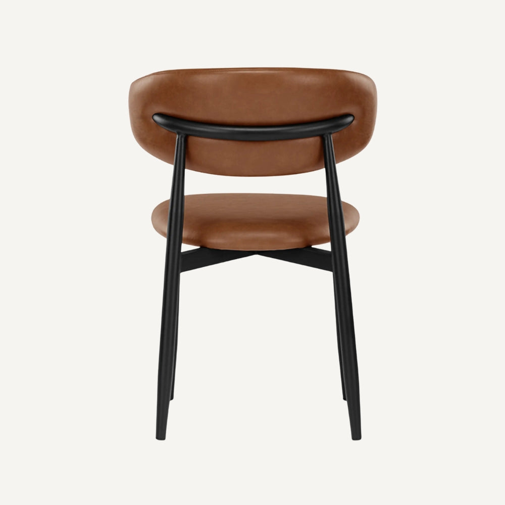 Altessi Black Wooden Design Kitchen Chair