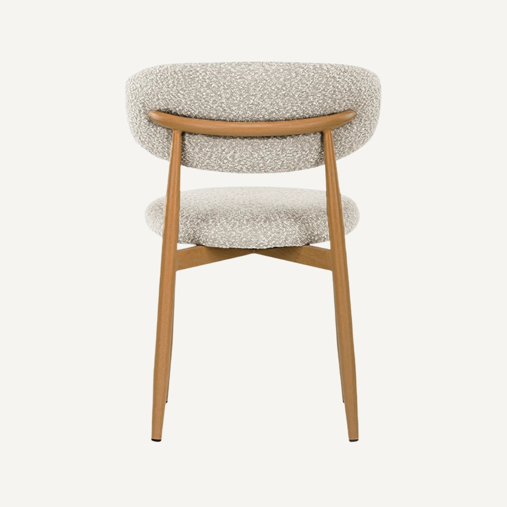 Altessi Dark Walnut Wooden Design Kitchen Chair