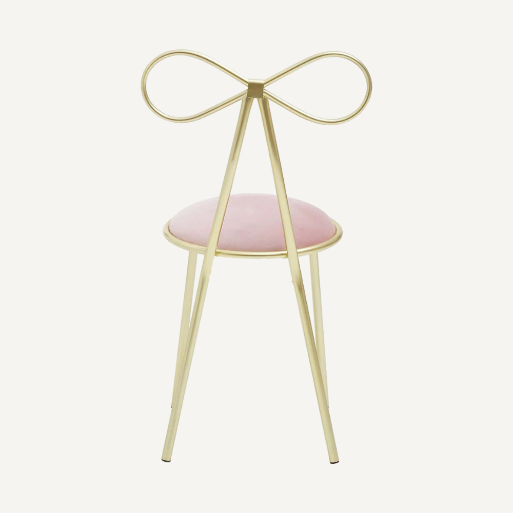 Golden makeup chair Fly