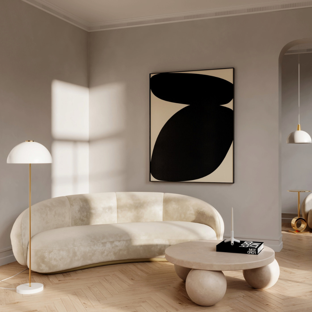 Curved sofa Gusto - 5 seaters