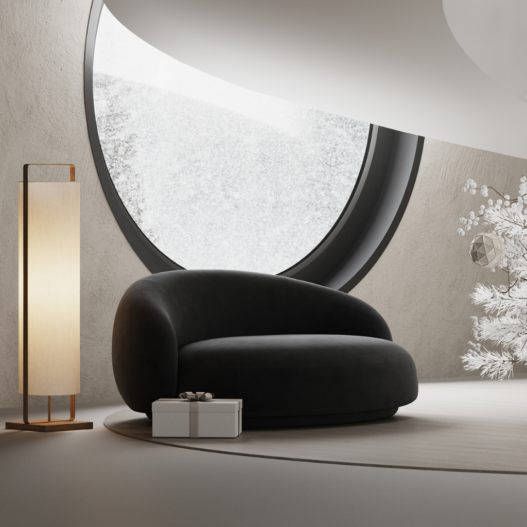 Curved sofa Gusto - 5 seaters