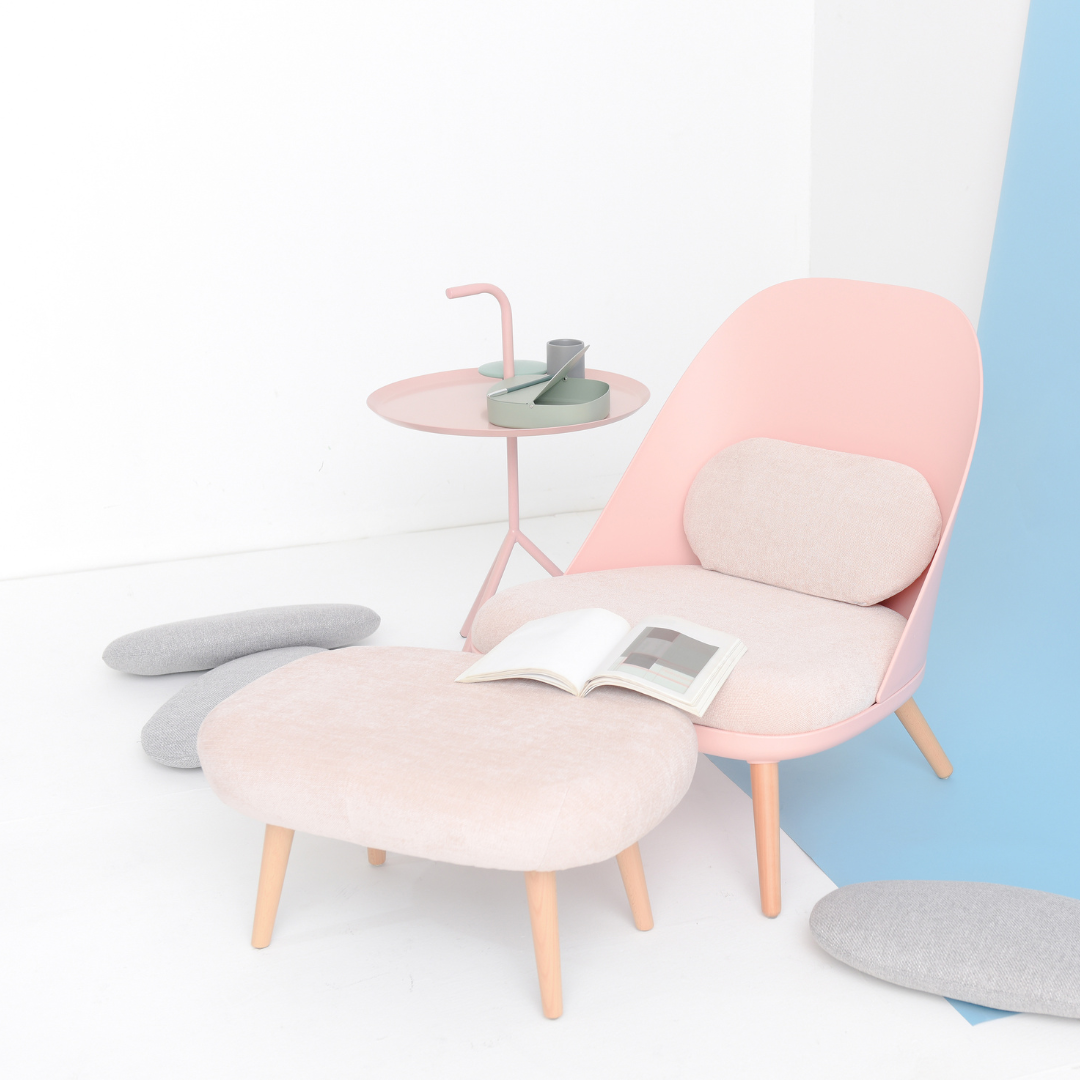 Fabric Armchair - Mhon