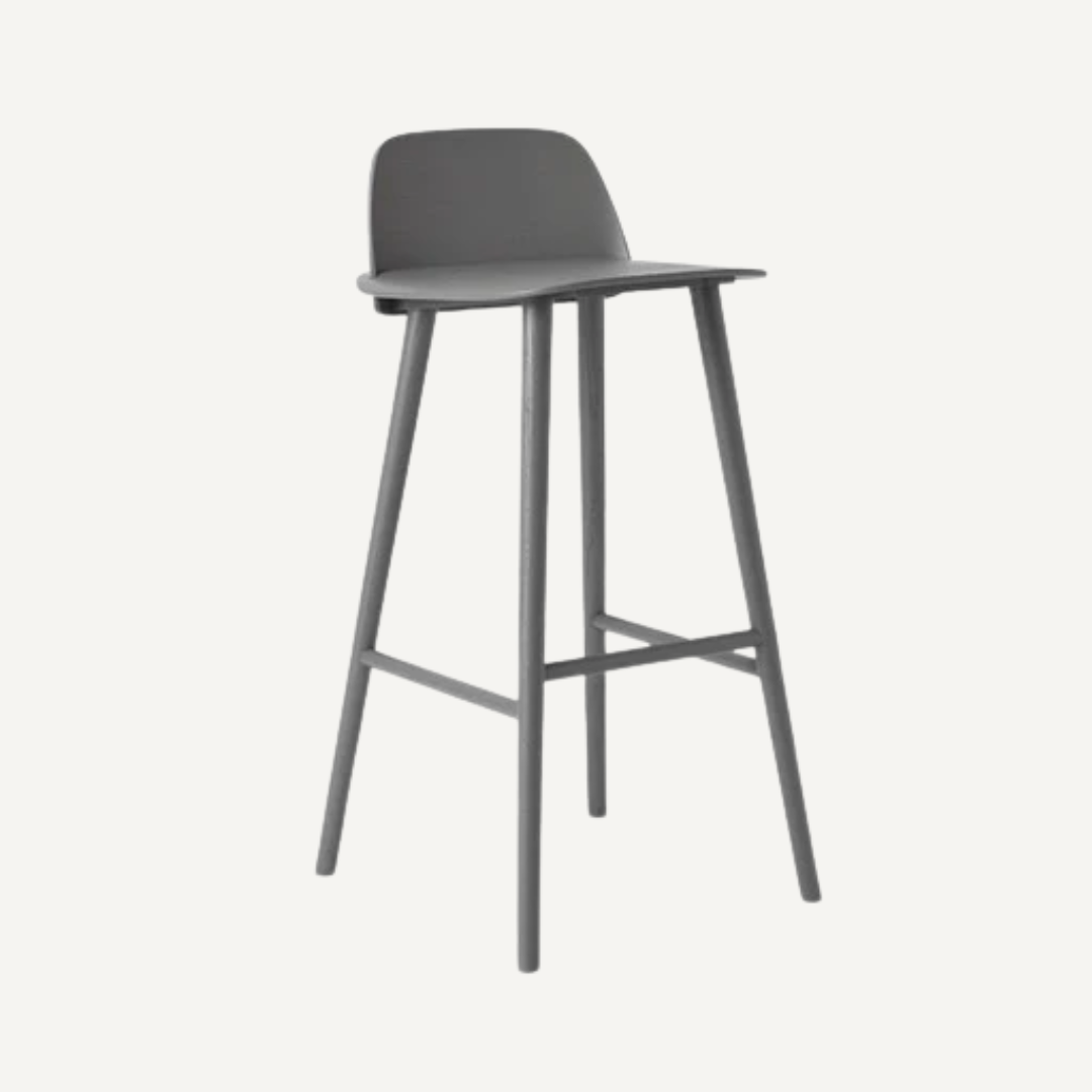 Glavo Wooden bar stool