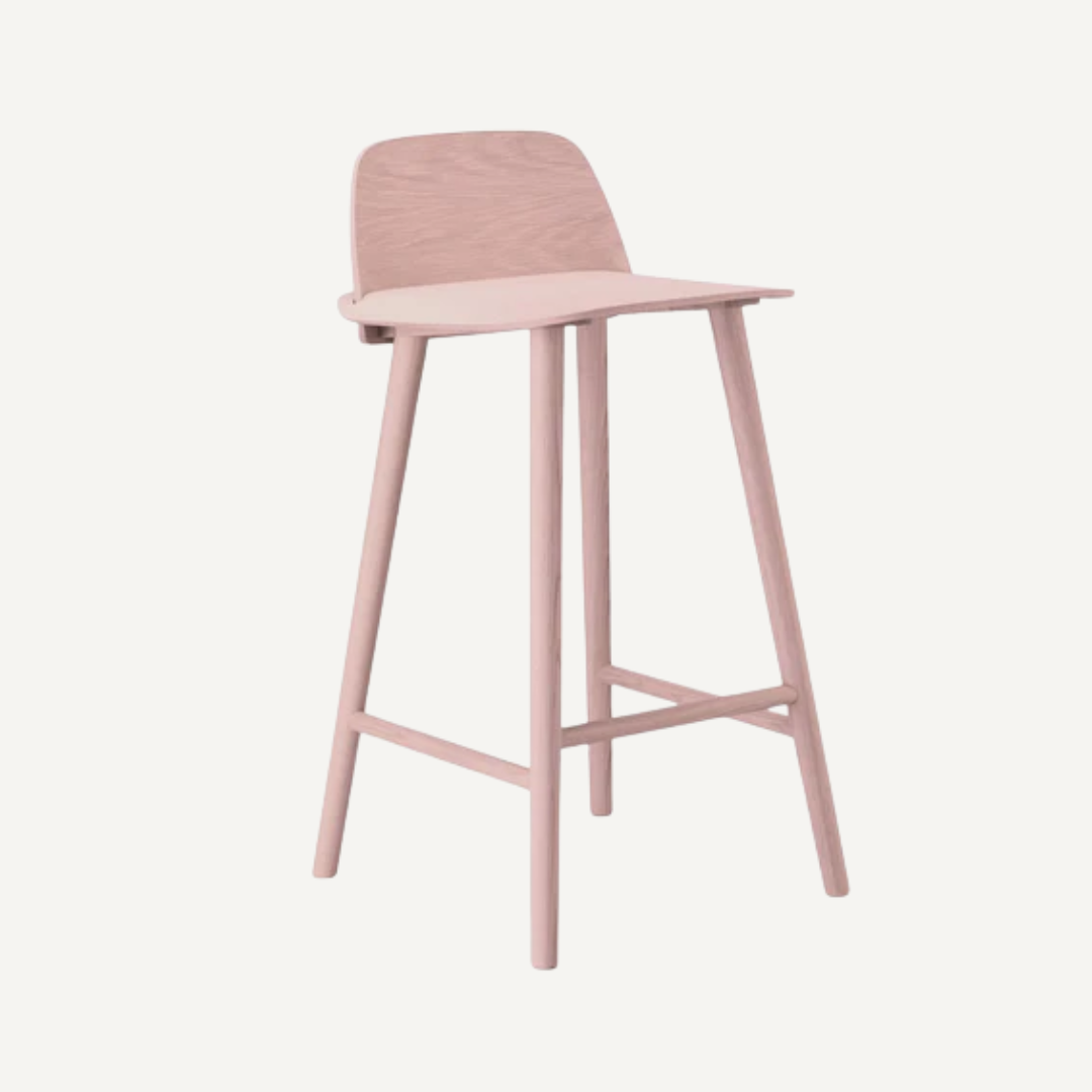 Glavo Wooden bar stool