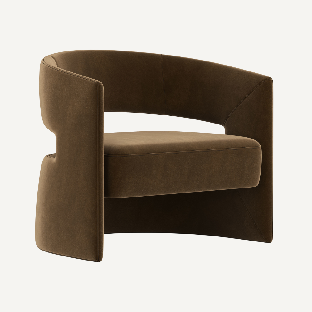 Curved chair Maître PARIS