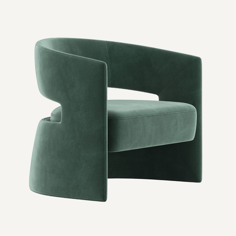 Curved chair Maître PARIS