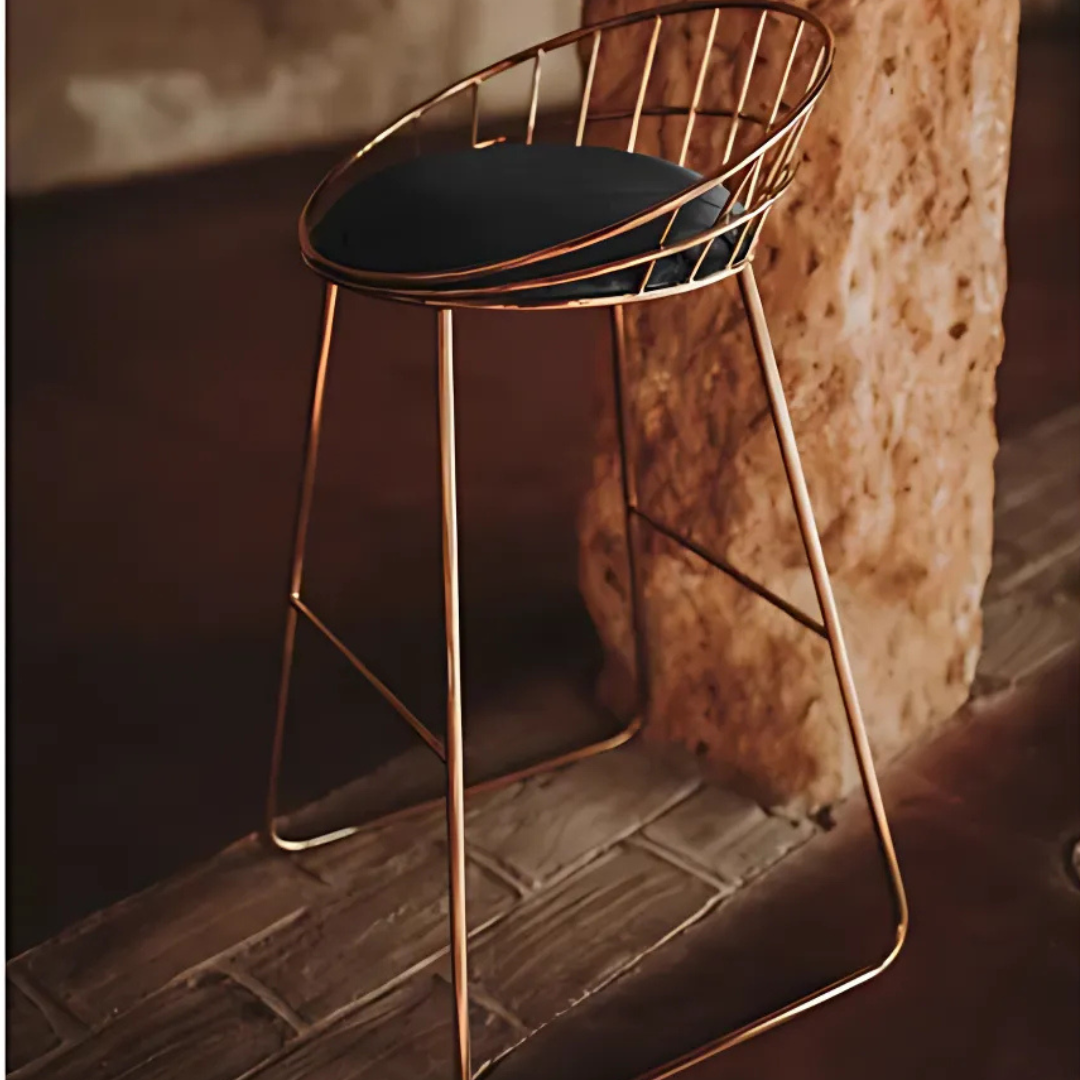 Chaise de bar en métal Jolie
