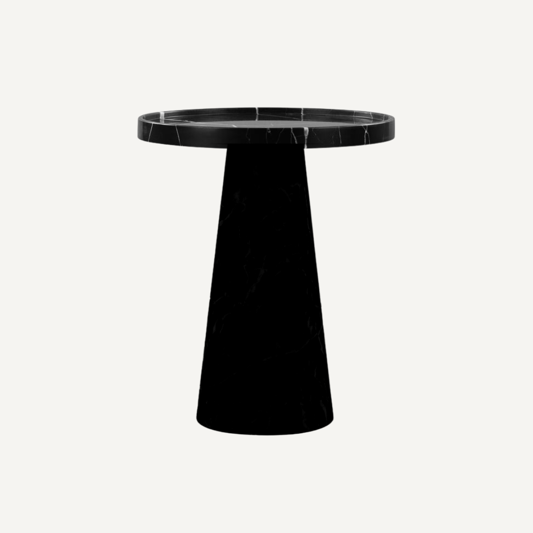 Naida zwart marmeren salontafel