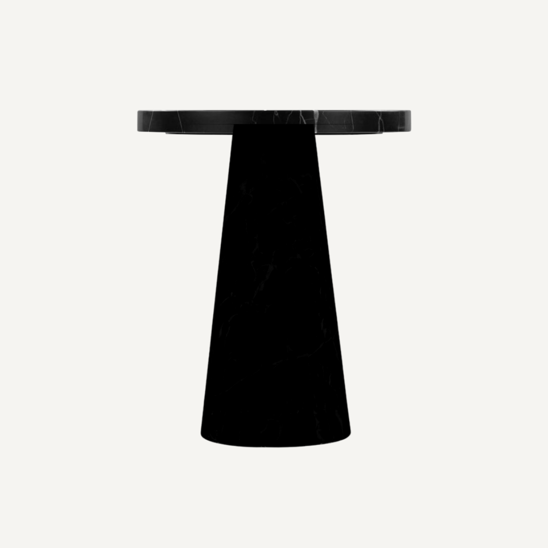 Naida zwart marmeren salontafel