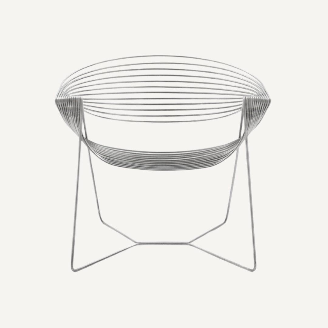OUToo Metal Wire outdoor Chair - Filuferro