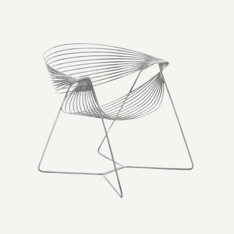 OUToo Metal Wire outdoor Chair - Filuferro
