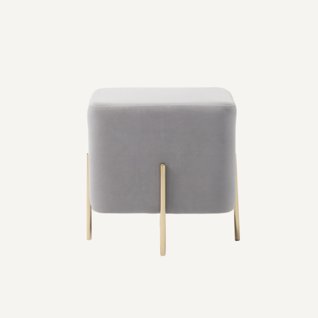 Riga Velvet Stool