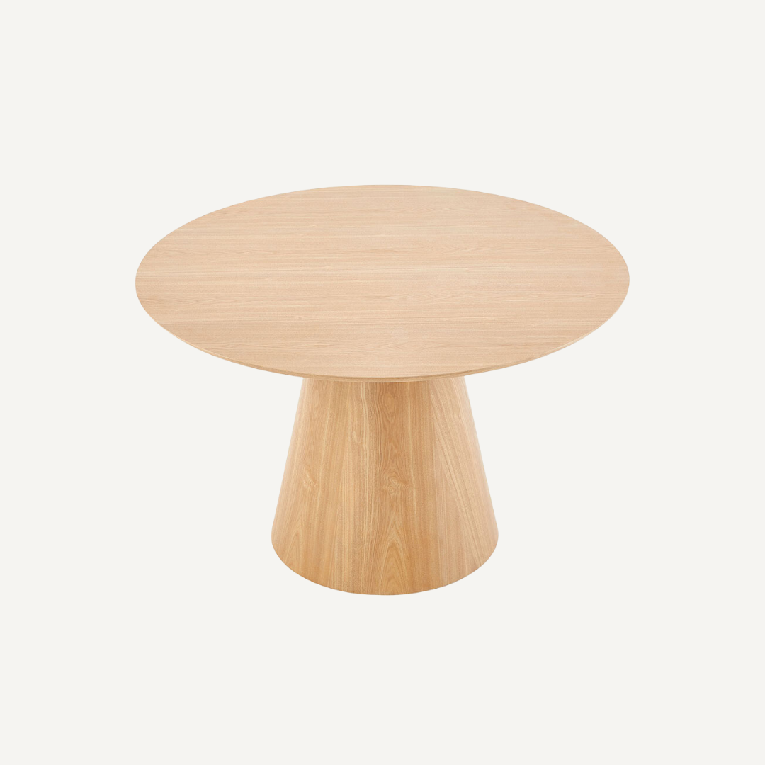 Rond hout tafel Massy