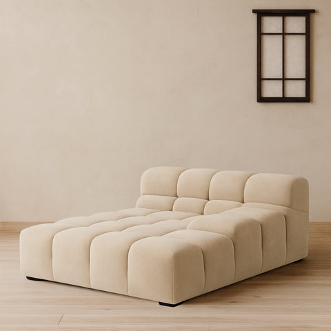 XL Chaise with Left Low Armrest - Tully Modular Sofa