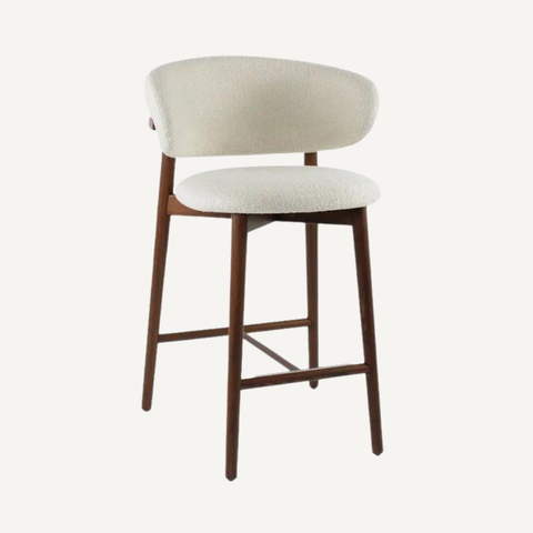 Altessi wooden design bar stool