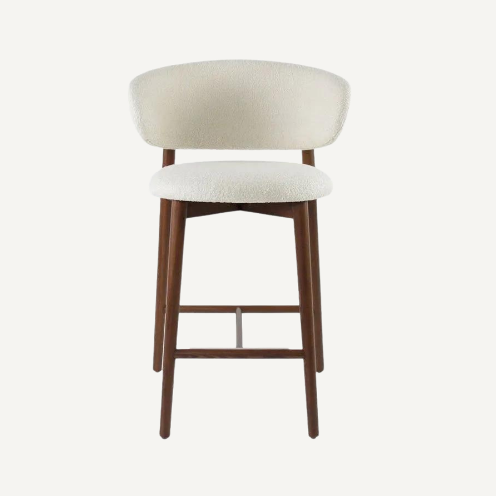 Altessi wooden design bar stool