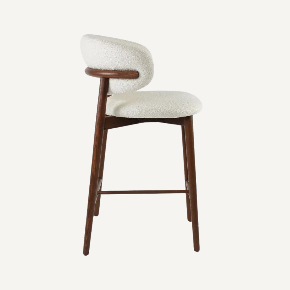 Altessi wooden design bar stool
