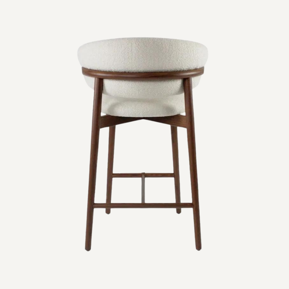 Altessi wooden design bar stool