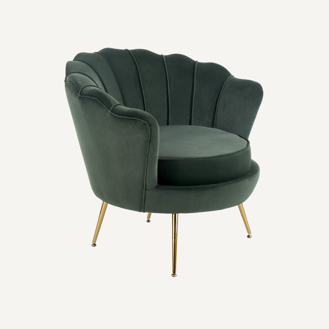 Chaise lounge en coquillage Shella